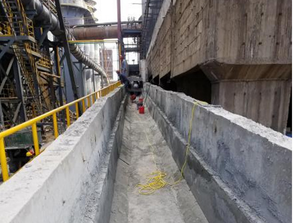 鋼廠客戶現場施工